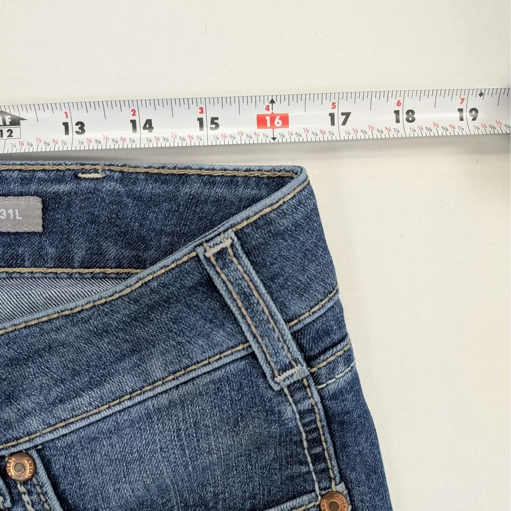 Ariat Rebar Riveter Straight Jeans 31L Mid Rise Nightride Work Denim 34